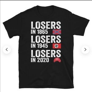 PORT AUTHORITY Graphic T Losers Size XXL Democrat Graphic T Shirt Tee NWT